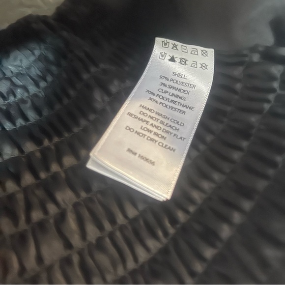 Sincerely Jules black y2k goth faux silk bustier corset crop top size large - Picture 4 of 4